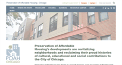 Desktop Screenshot of poahchicago.org